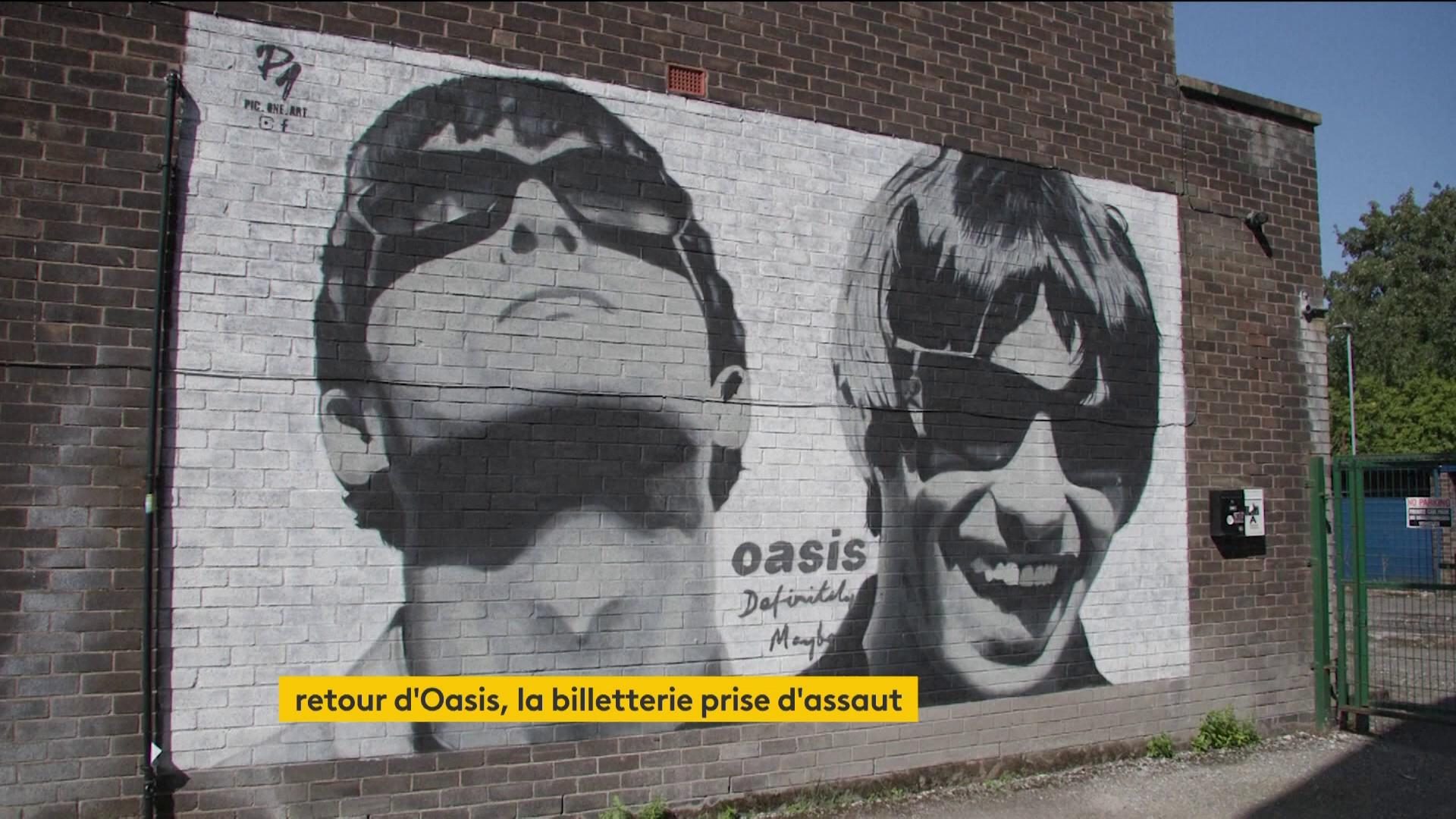 Quatre jours après l’annonce du retour d’Oasis, la billetterie a été prise d’assaut. La vente a suscité la colère de nombreux fans avec des sites en panne.