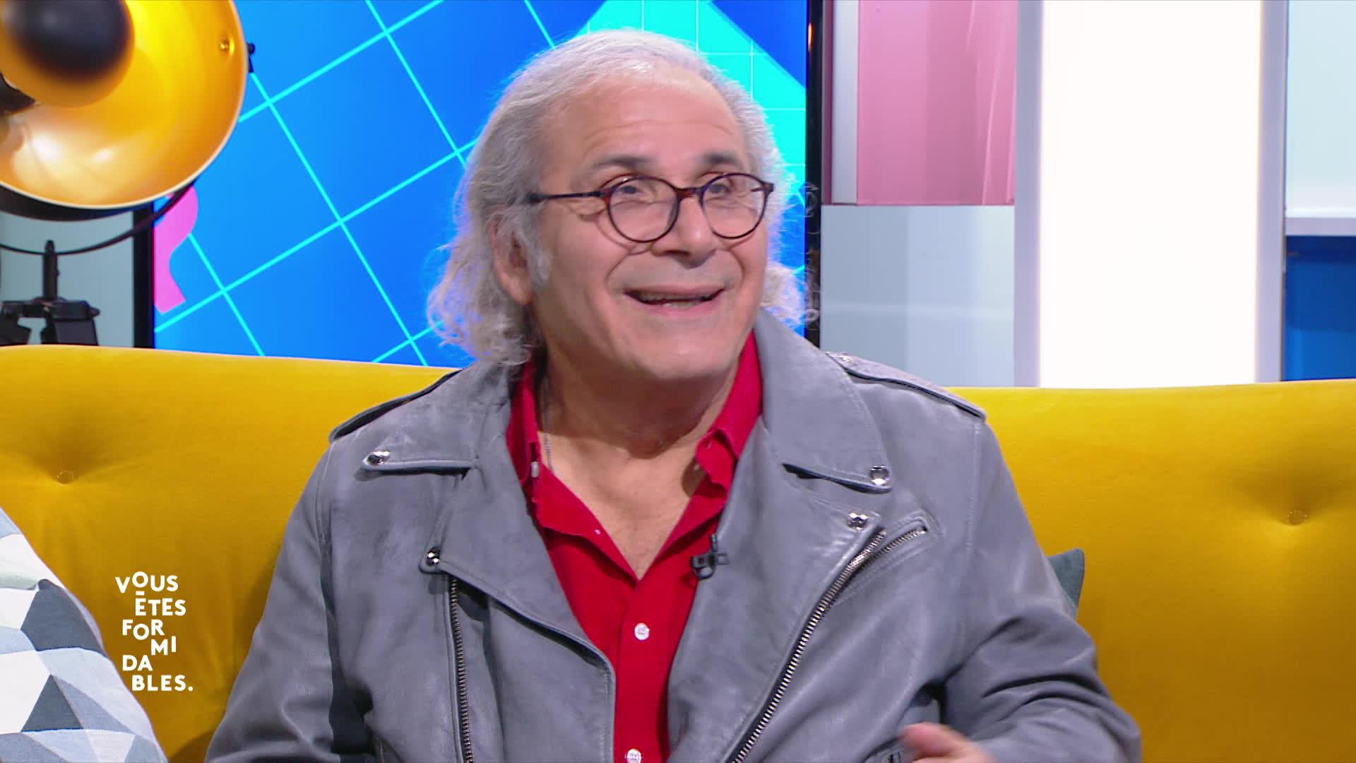 Frédéric Zeitoun sur le plateau de "Vous êtes formidables" le 3 octobre 2022