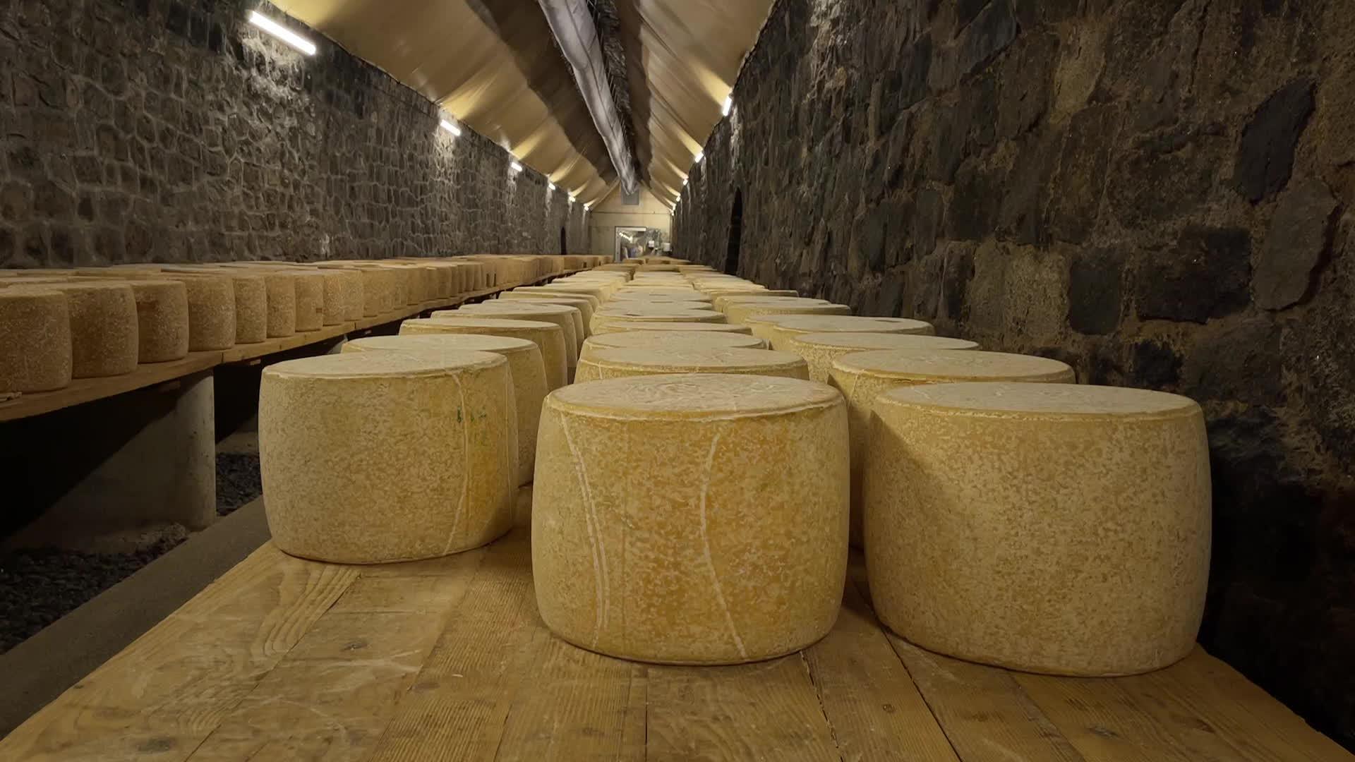 Nous vous emmenons dans un lieu presque secret en Corrèze. Un ancien tunnel de chemin de fer construit au début du 20ᵉ siècle et aujourd'hui reformé, qui sert de cave à une fromagerie pour y affiner du fromage. Un lieu hors du commun.