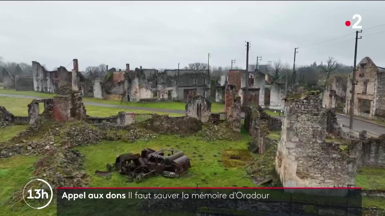 Solidarité : un appel aux dons est lancé pour restaurer le village d’Oradour-sur-Glane en Haute-Vienne