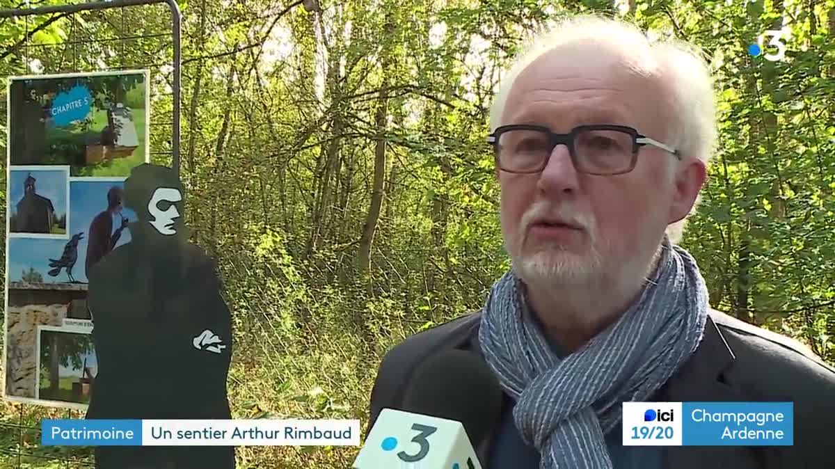 Le chemin Rimbaud inauguré dans les Ardennes