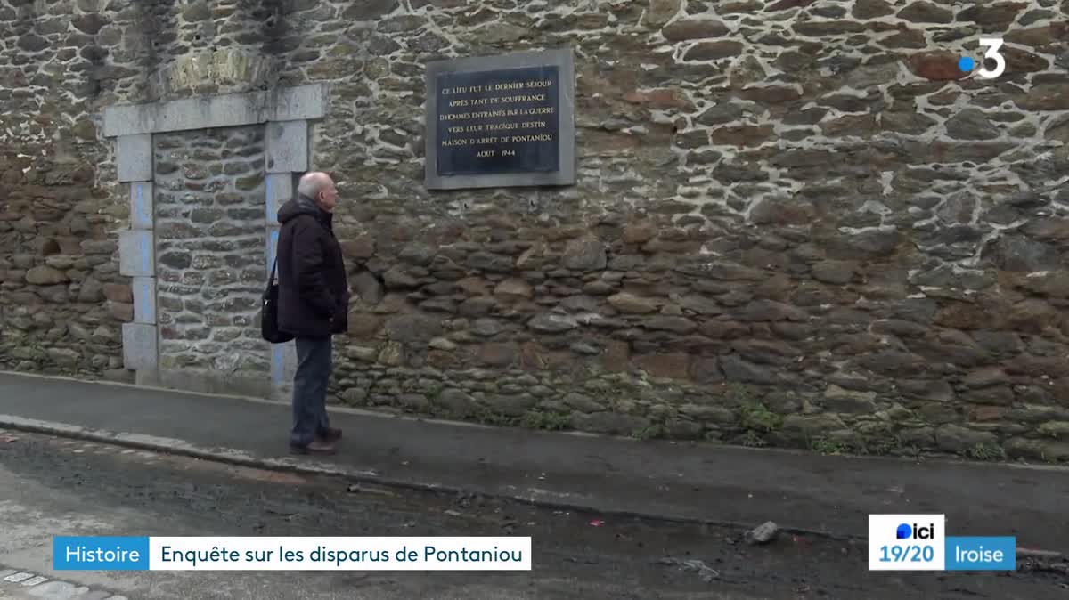 L'ancienne prison de Pontaniou où furent enfermés des résistants, sous l'occupation allemande, avant d'être exécutés le 7 août 1944