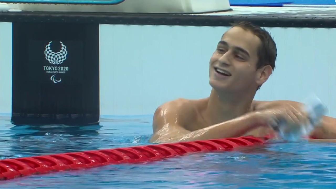 Le Français Ugo Didier a terminé deuxième de la finale du 400 m nage libre dans la catégorie S9. Le Toulousain de 19 ans s'offre l'argent derrière l'Australien William Martin, nouveau détenteur du record paralympique (4'10"25).