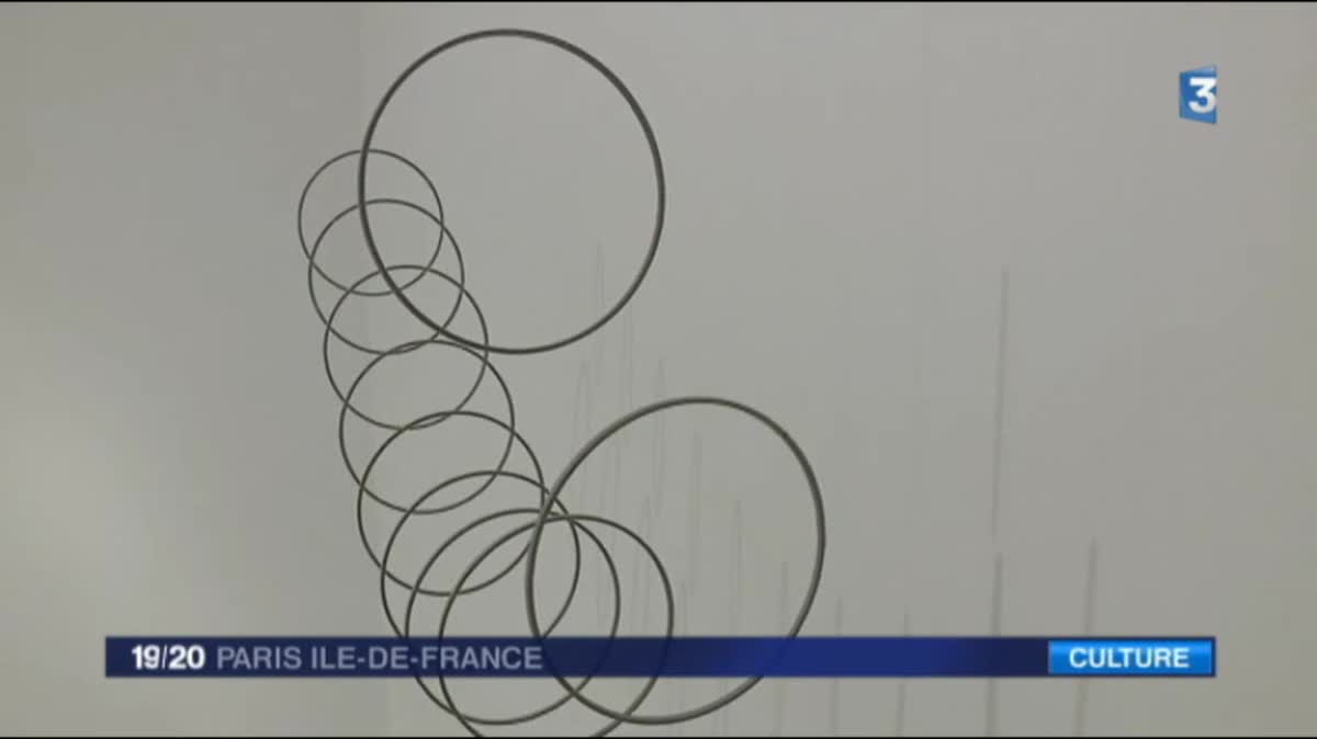 Des oeuvres d'art numériques à "Variation", la foire d'art organisée hors-Fiac, à Paris.