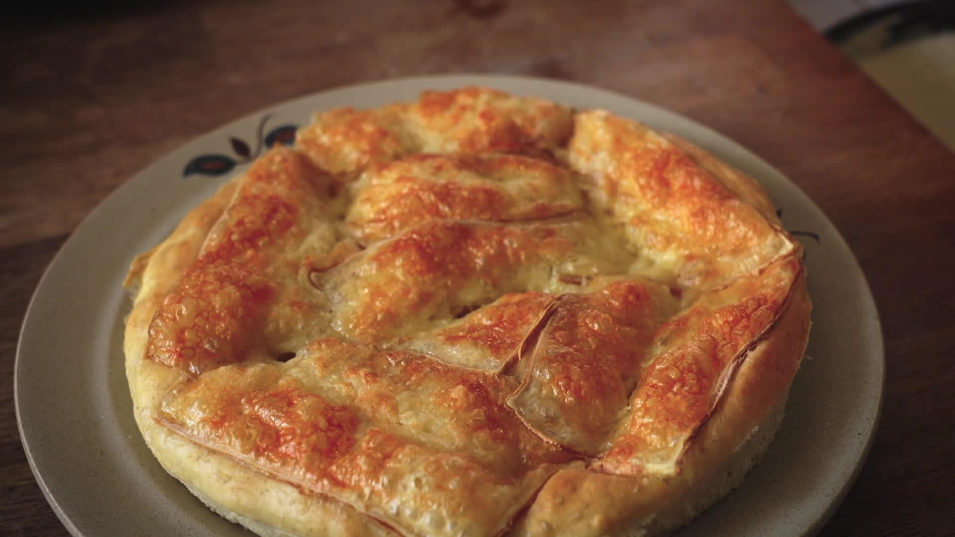 La tarte au maroilles d'Erick Leleux.