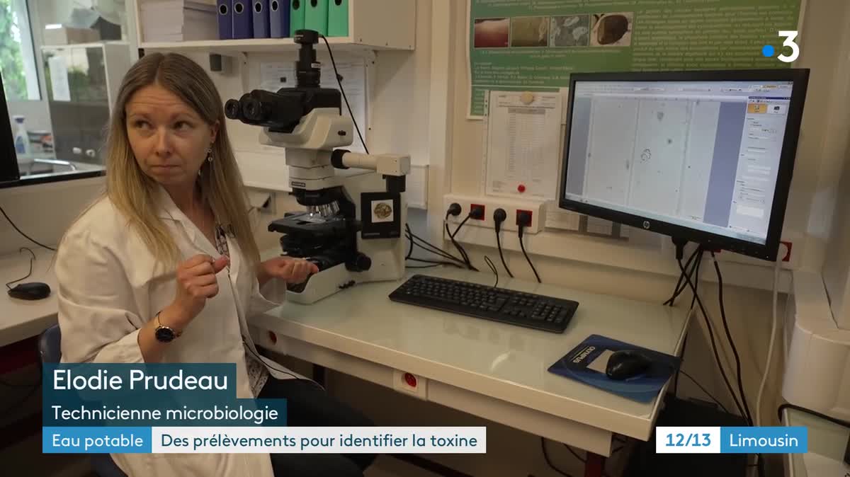 Ce laboratoire analyse les toxines présentes dans l'eau.