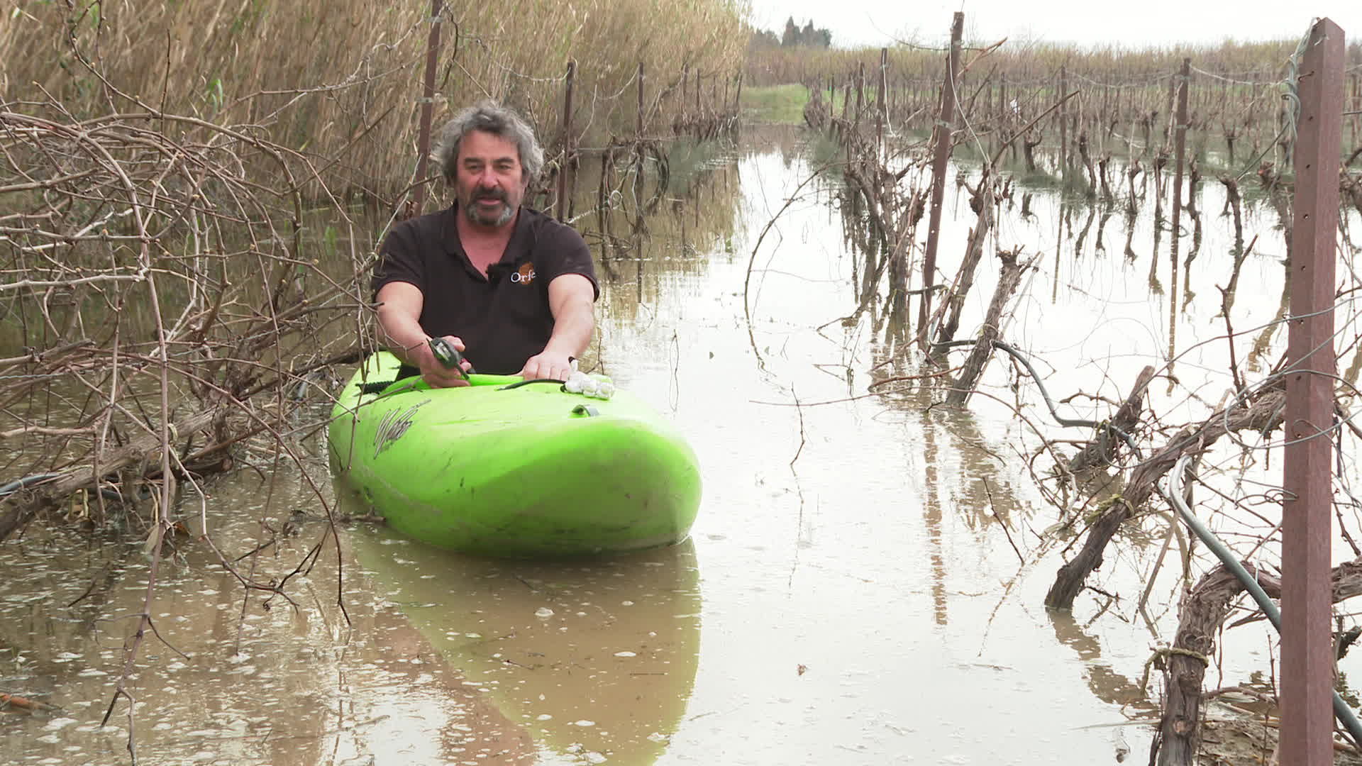 VIDÉO. "Je vais aller chercher un kayak", comment ce viticulteur ...