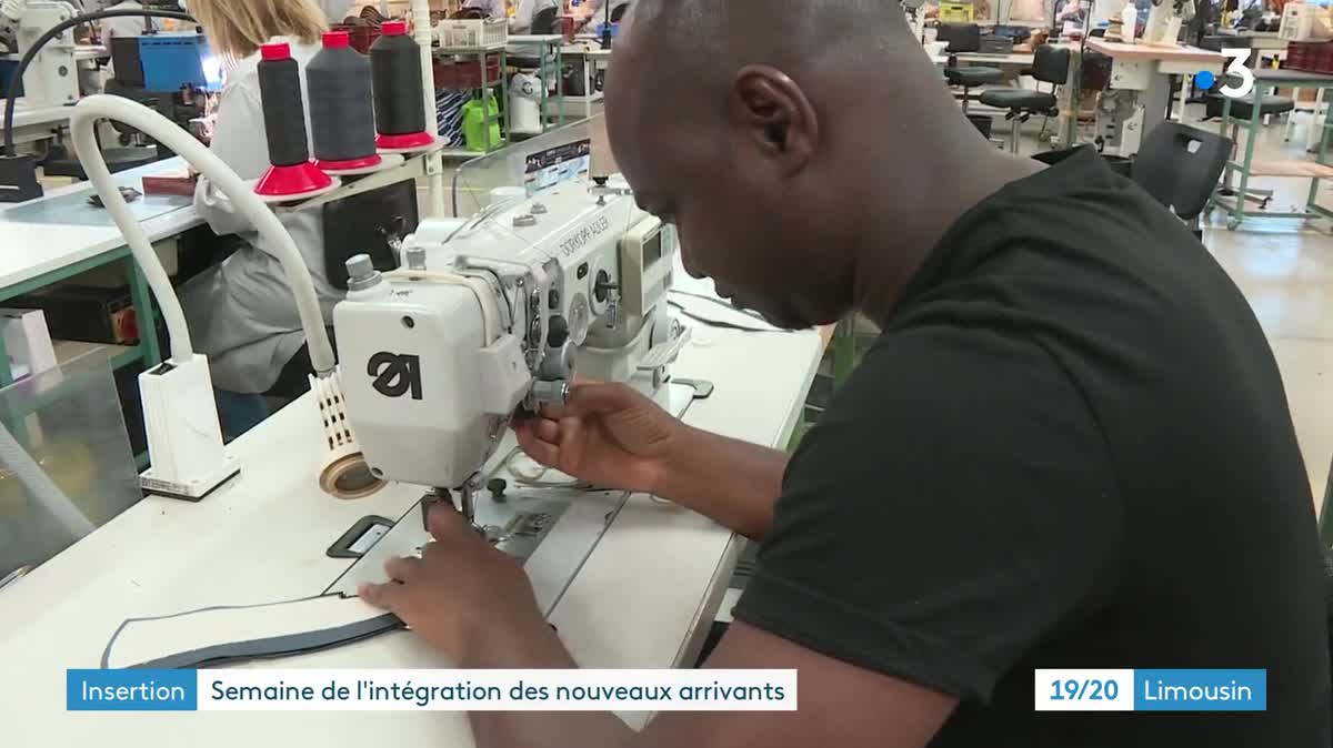 En Guinée, Boubakar Barry dirigeait son entreprise de textile. Limoges, le 20 octobre 2022.