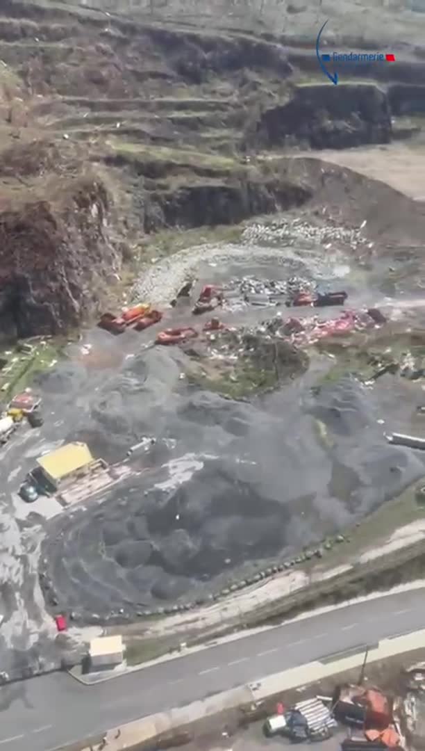 Les images de la gendarmerie montrent la dévastation causée par le cyclone Chido.