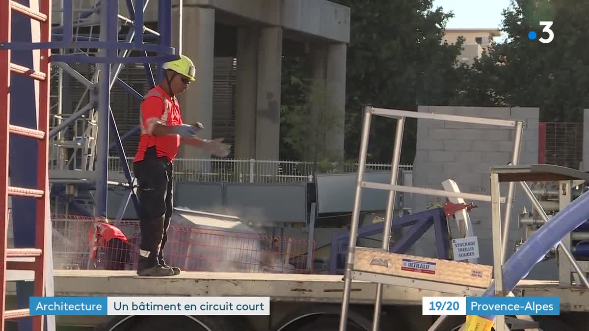 Le chantier de la Porte Bleue se terminera à l'été 2023 dans le quartier d'Arenc à Marseille