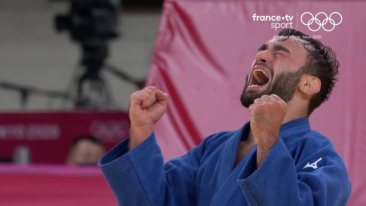 Le Français empoche le bronze dans la catégorie des moins de 60 kg face à Kim Won-Jin après sa déception en demi-finale.