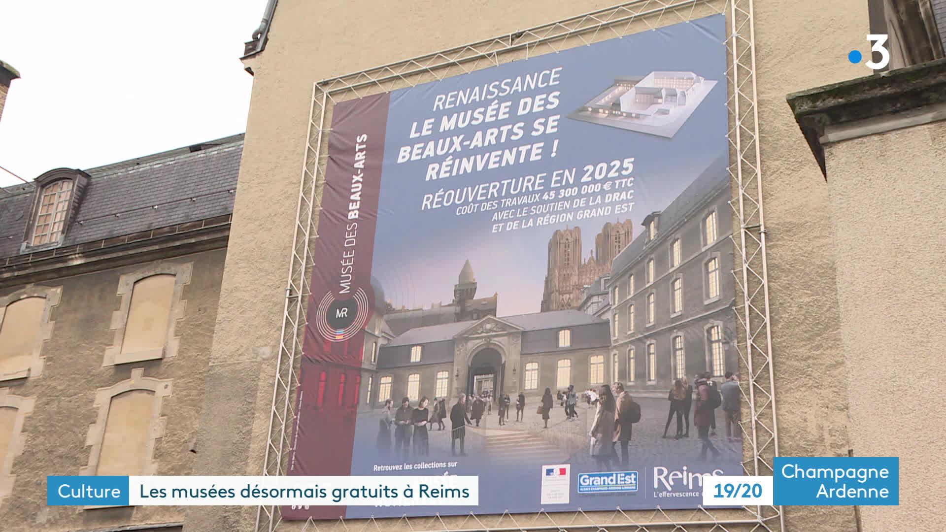 Musées gratuits à Reims