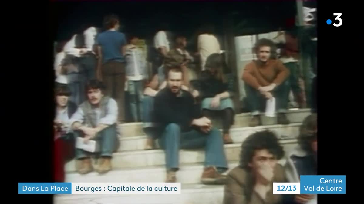 La première affiche du Printemps de Bourges, en 1977