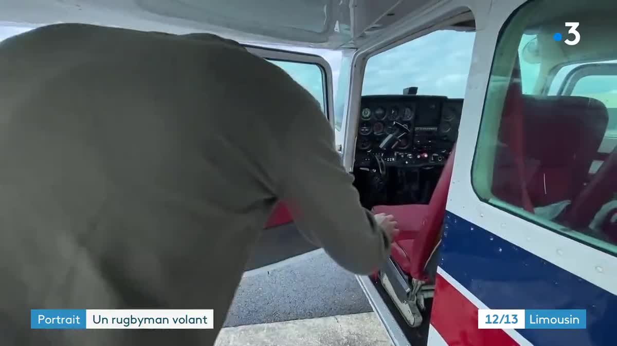 Le deuxième ligne du CAB, Andres Zafra, assouvit sa passion entre deux entraînements : piloter des avions.