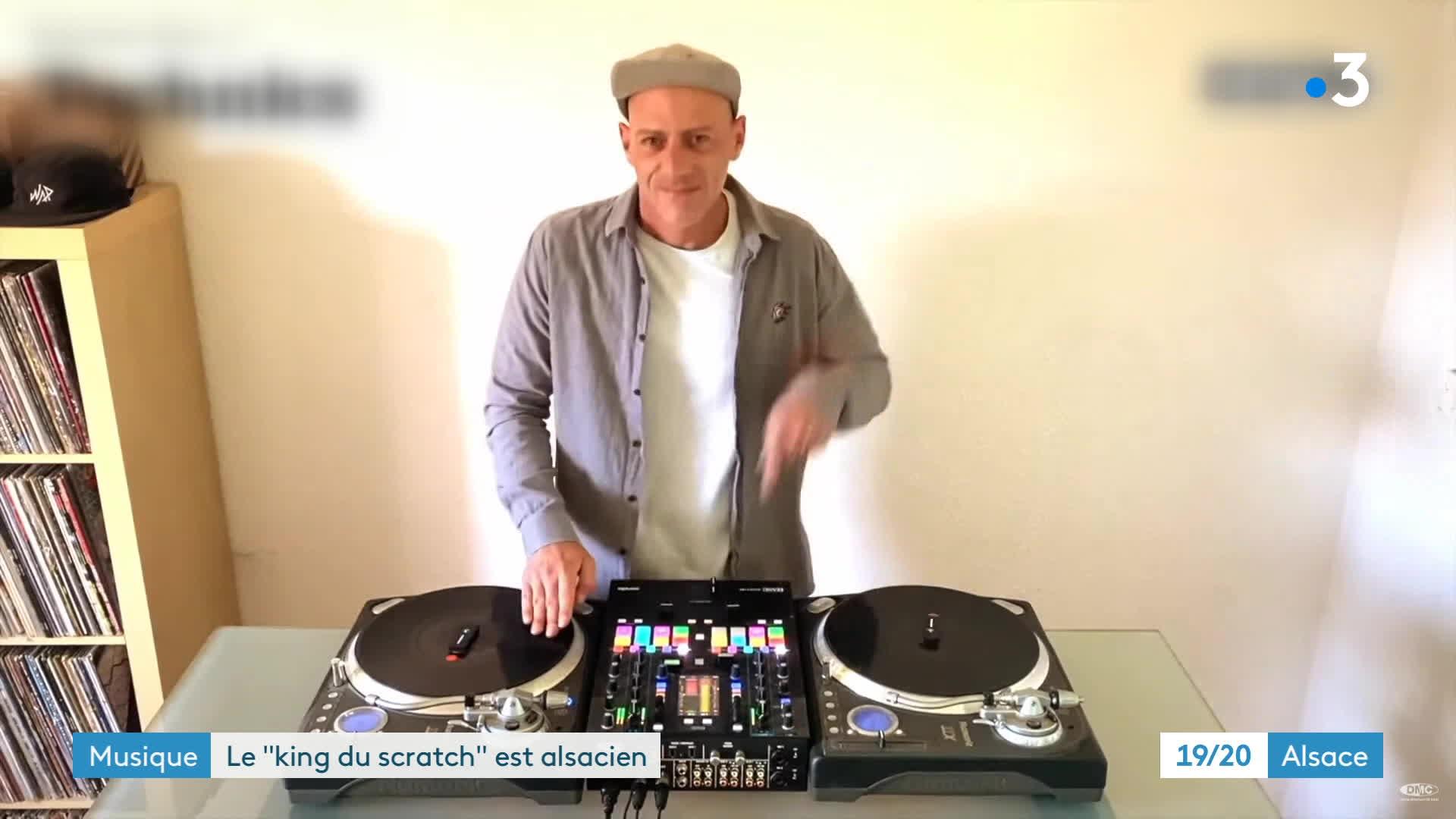 DJ Topic sacré champion du monde en scratch