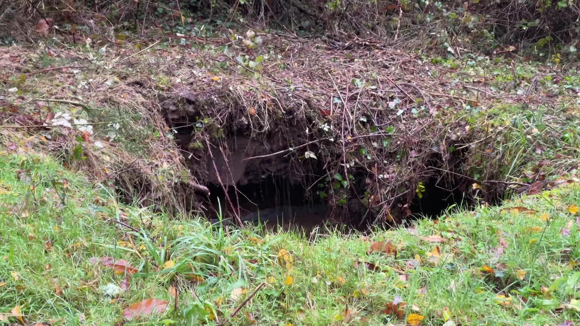 Glissement de terrain dans une ancienne mine d'uranium à Razès