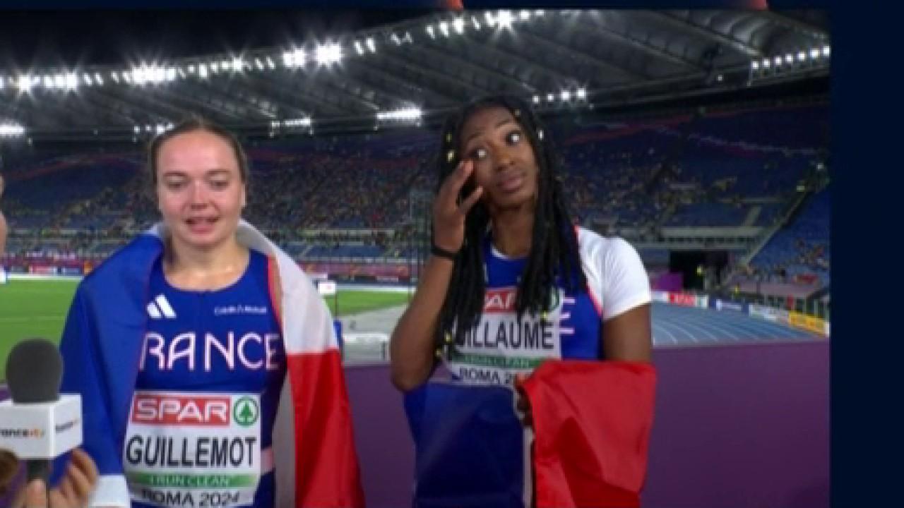 Après avoir décroché chacune une médaille de bronze, Agathe Guillemot en 1 500m et Ilionis Guillaume en triple saut, les deux Françaises se satisfaisaient de leurs ressources mentales pour aller chercher leur première médaille internationale.
