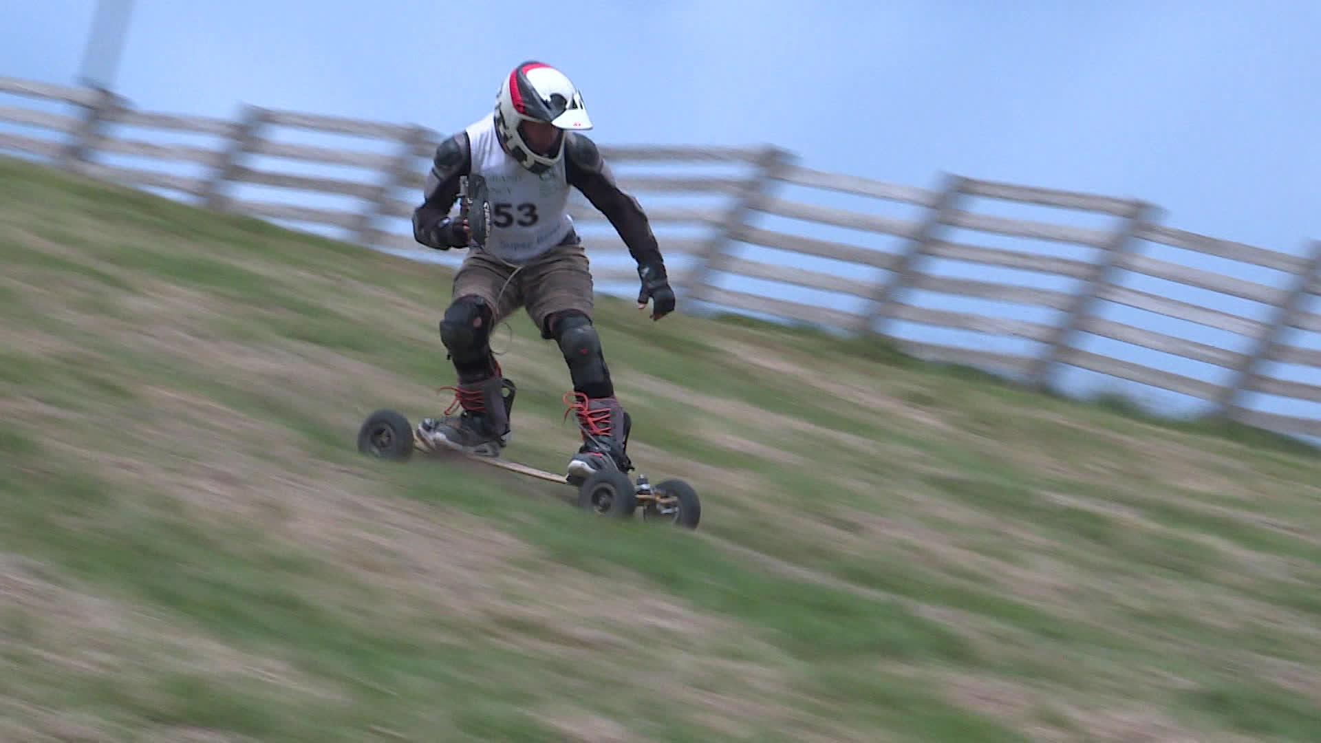 À Super-Besse dans le Puy-de-Dôme s'est déroulé le championnat du monde de mountainboard