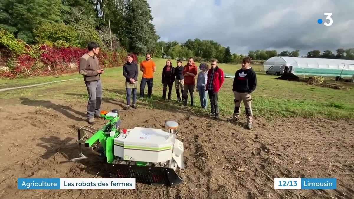 La place des robots agricoles en Limousin