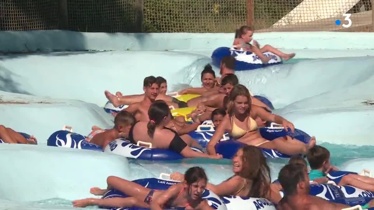 Succès dans ce parc aquatique en ces pics de chaleur, à Saint-Cur-sur-Mer