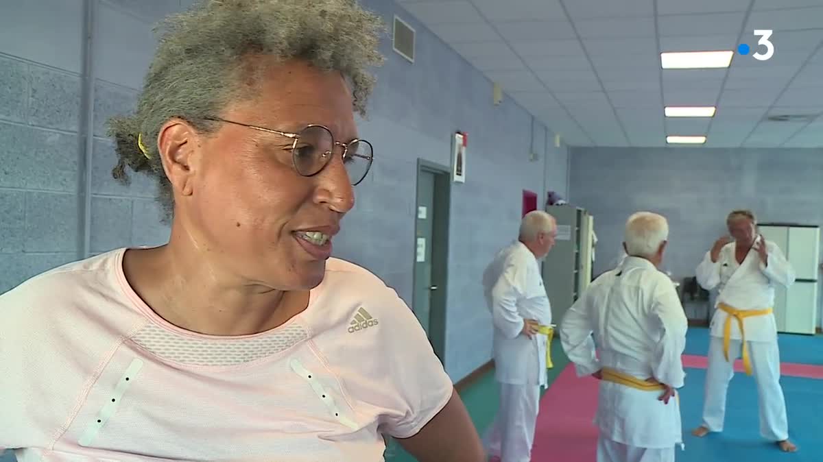 Palavas (Hérault) - des cours de karaté pour les seniors - septembre 2023.