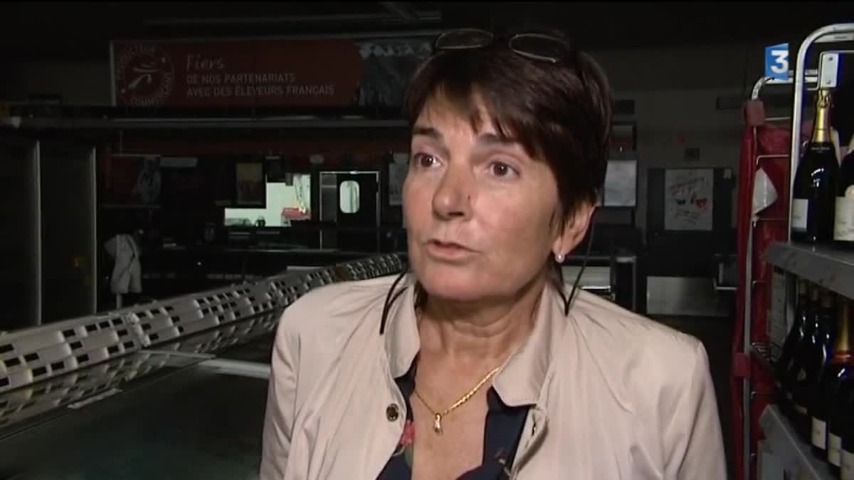 Gros dégâts à  dans ce magasin Intermarché d'Angoulême après les orages