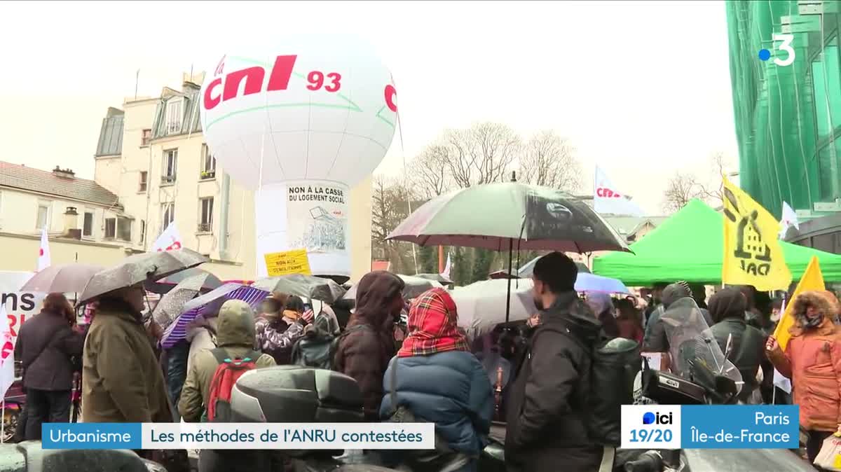 Parmi les manifestants, de nombreuses associations de protection de personnes mal-logées