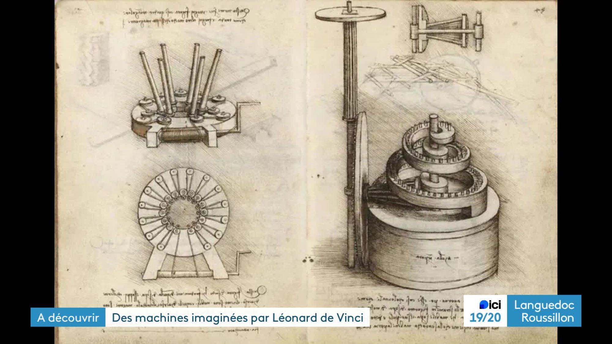 Aux côtés des machines imaginées par De Vinci, La Joconde est aussi représentée dans les jardins du Château de Bosc à Domazan.