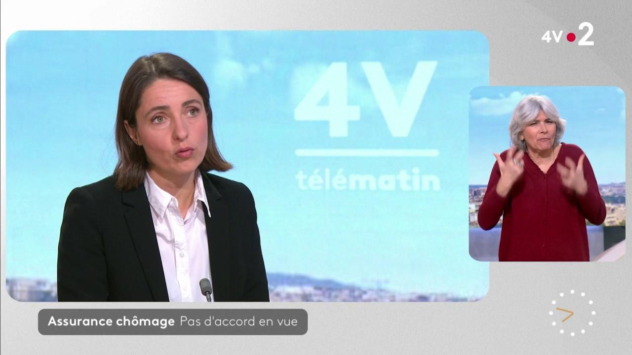 Sophie Binet, secrétaire générale de la CGT, était l'invitée de 