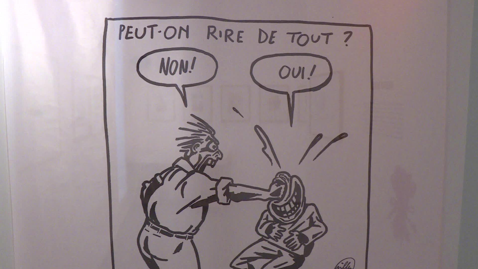 "Rire du pire" rétrospective Willem à Lyon