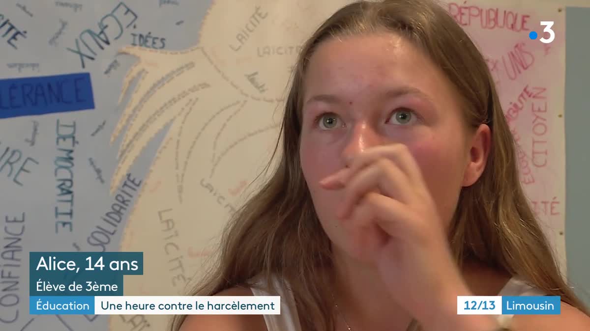 Une heure de sensibilisation au harcèlement scolaire en Haute-Vienne