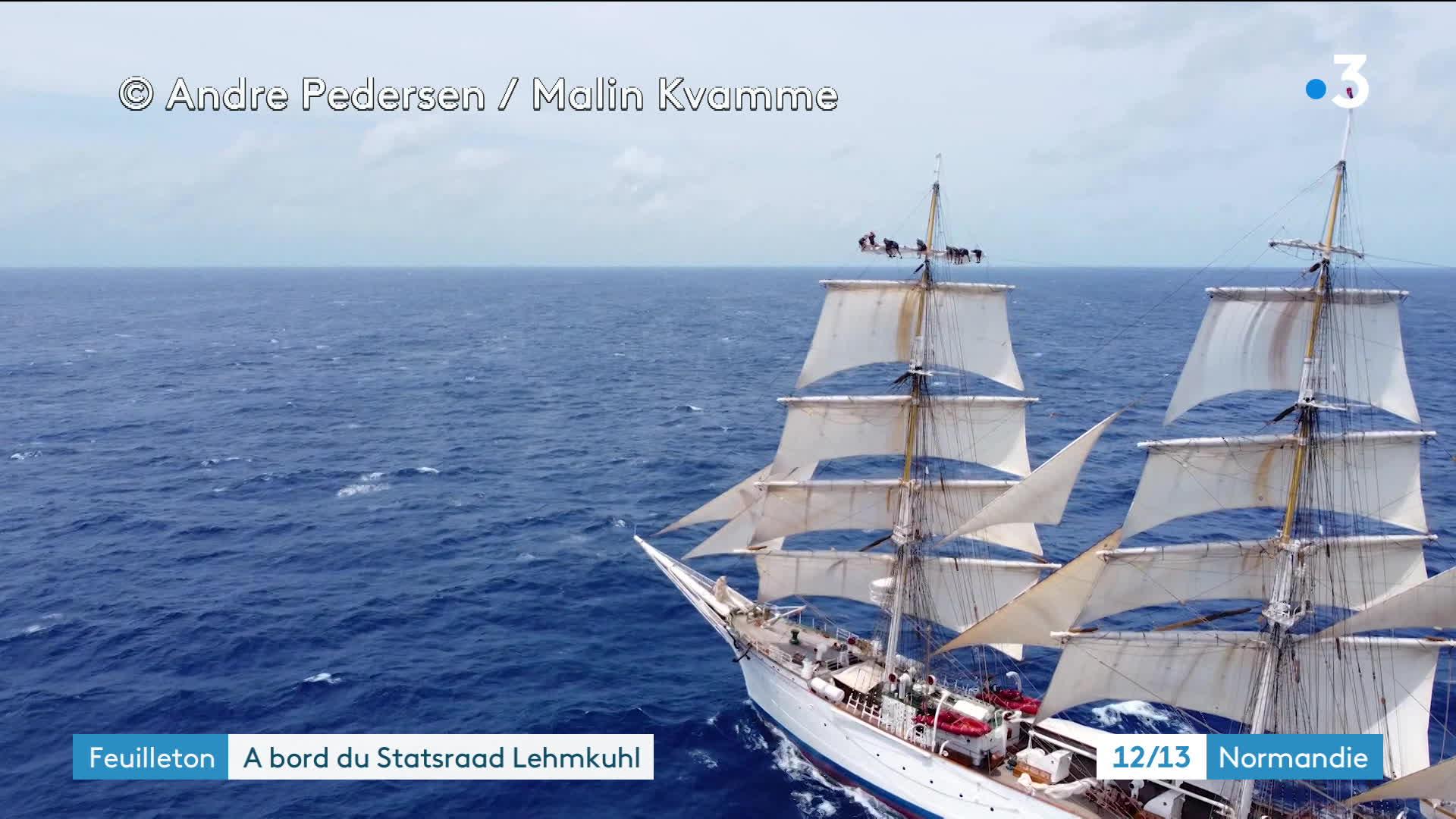 A bord du Staatsraad Lehmkuhl