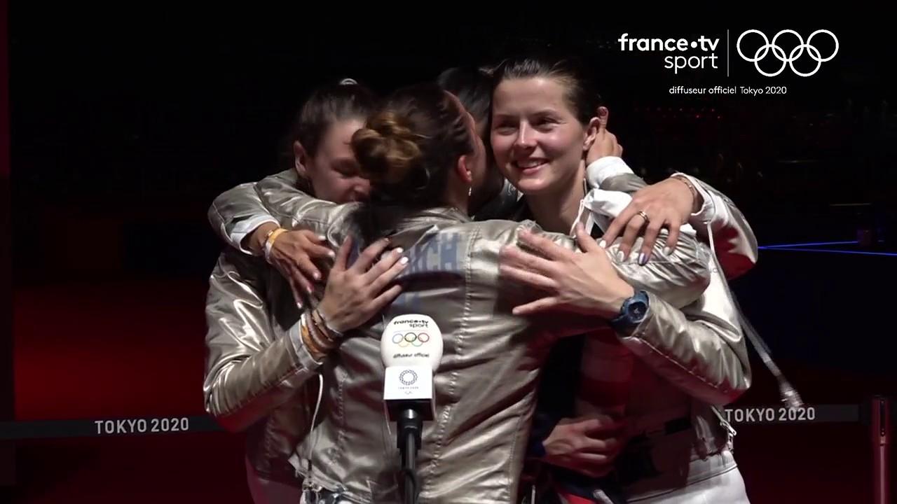 Message d'espoir et de fierté de la part des vice-championnes olympiques après leur défaite contre les Russes (45-41)
Bravo les filles pour cette médaille !