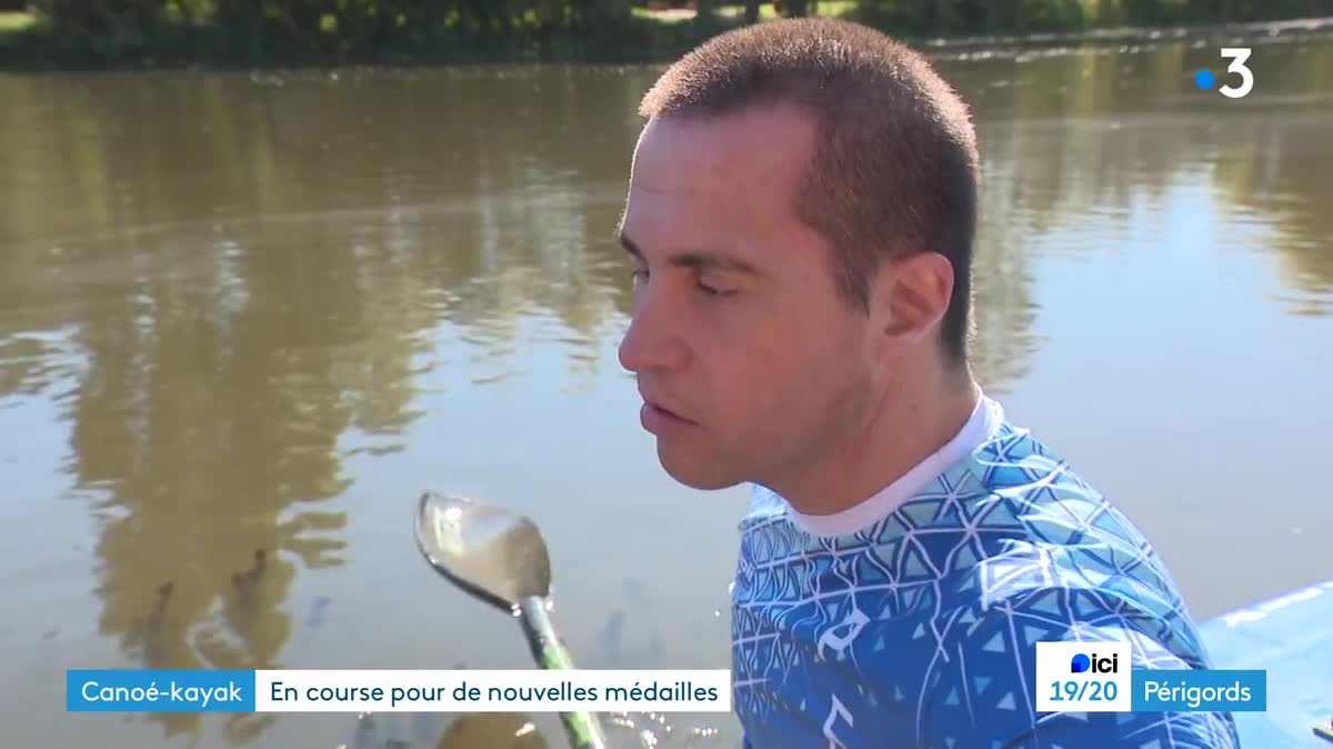 Le Périgourdin Jérôme Lasserre compte bien conserver ses titres de champion de France de kayak en sport adapté.