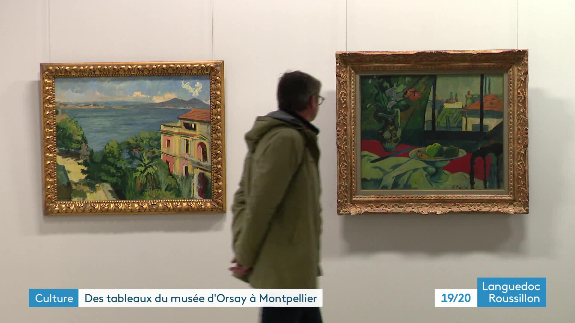 Dépôt oeuvres musée d'Orsay au musée Fabre de Montpellier