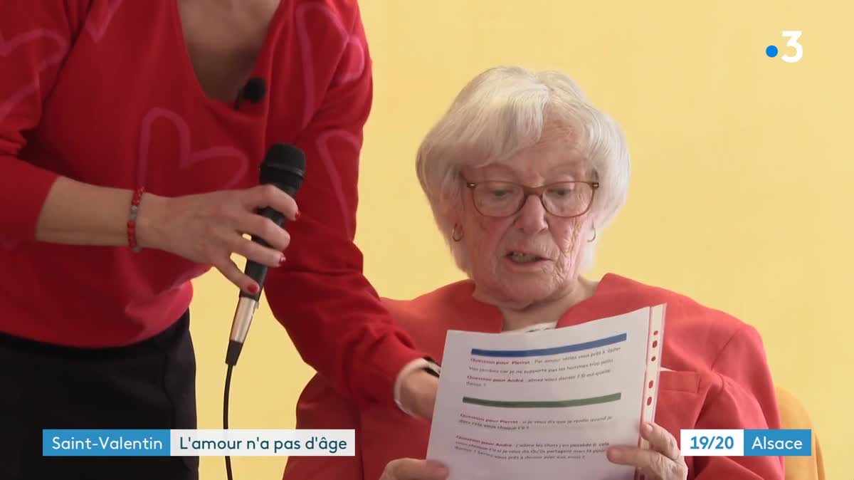 la version ehpad de "Tournez manège" a permis à Georgette, 98 ans, et André, 78 ans, de se rencontrer.