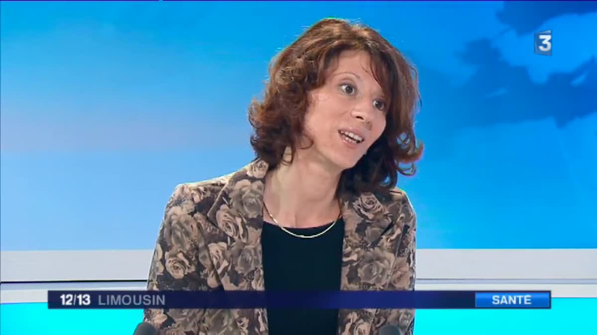 Elodie Audebert-Merilhou , psychiatre au CH Esquirol était l'invitée d'Alexandra Filliot dans le Midi Pile de France 3 Limousin