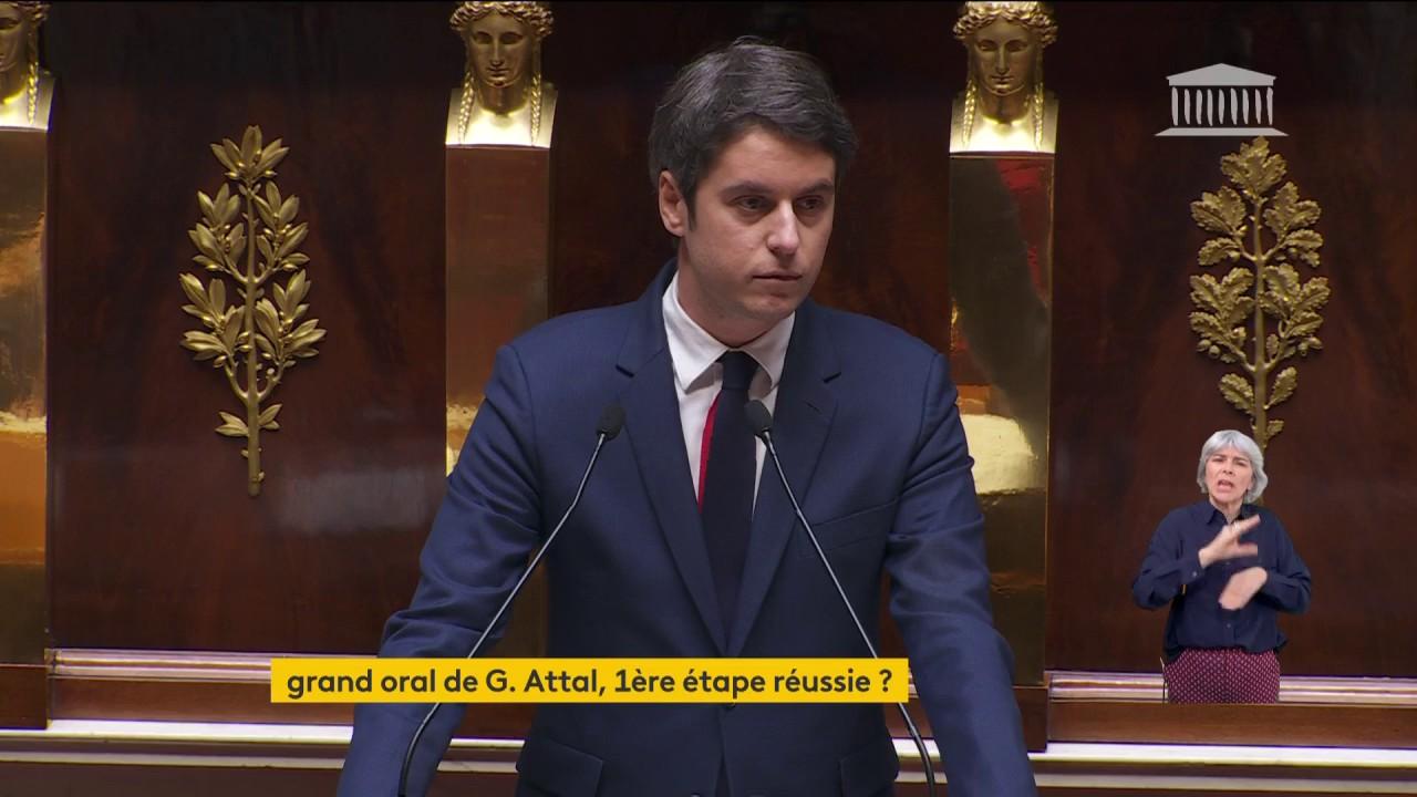 Discours De Politique Générale : Les Principales Annonces De Gabriel Attal