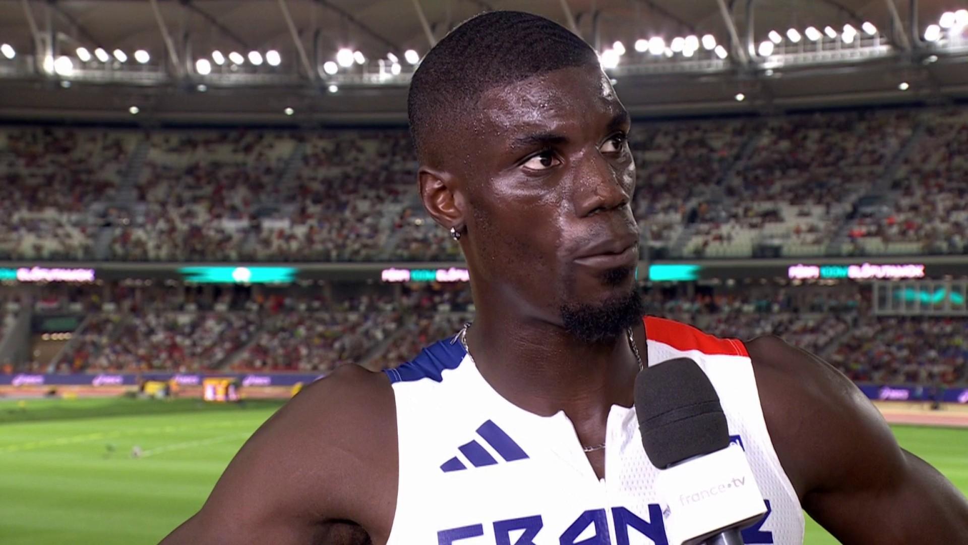 Le Français Mouhamadou Fall, cinquième de sa série du 100 mètres, n'a pas caché sa déception après son élimination précoce.