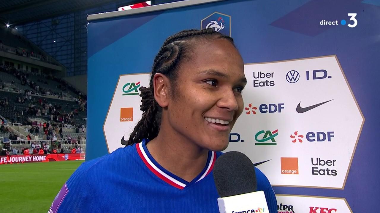 Wendy Renard s'est exprimée suite à la belle victoire des Bleues face aux Anglaises !