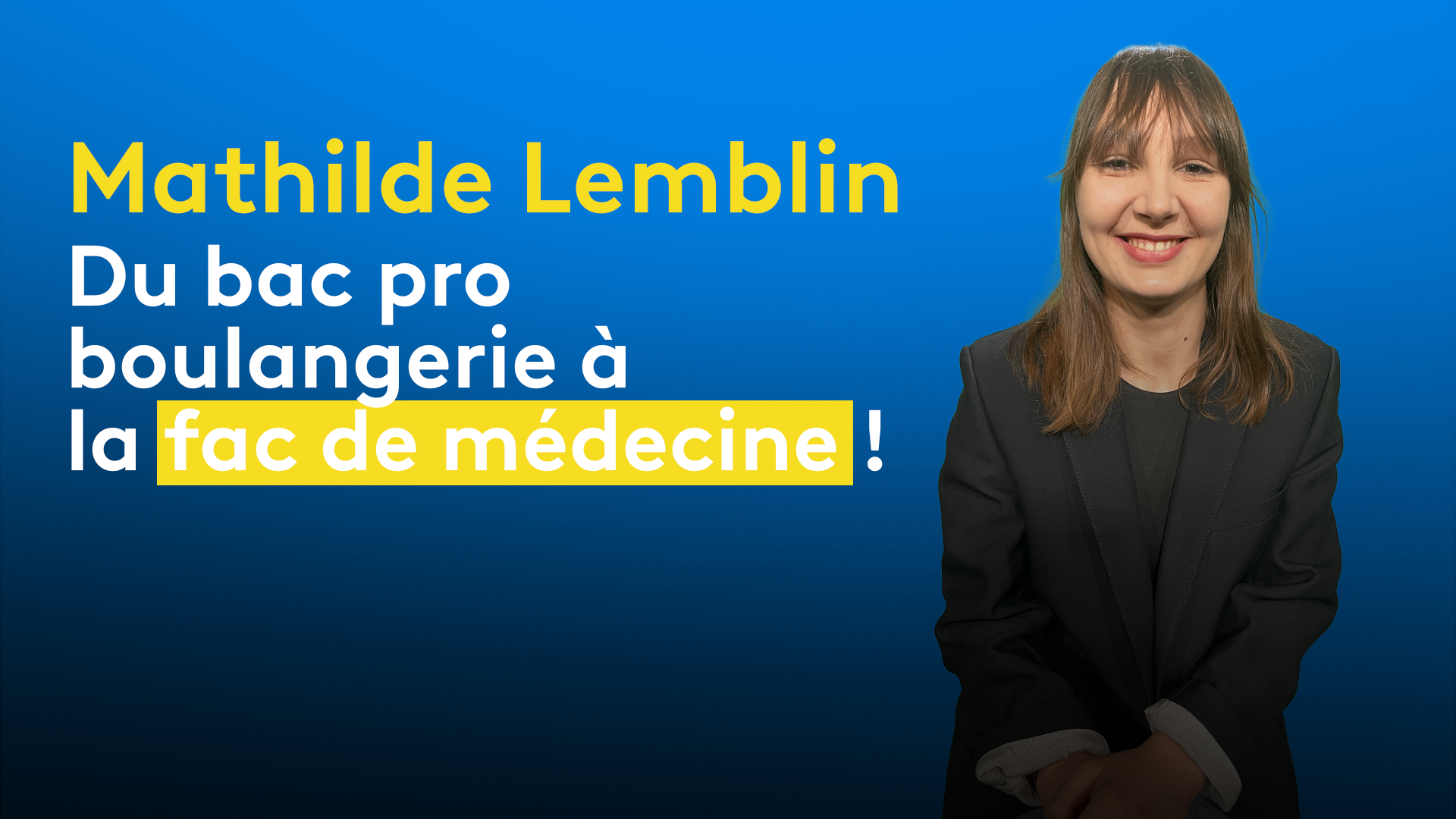 De la boulangerie à la médecine, le parcours de santé atypique de Mathilde Lemblin