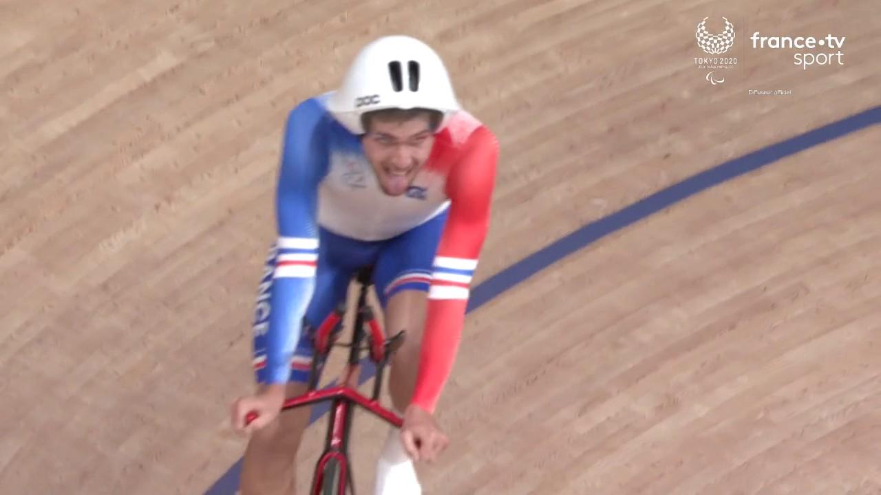 Le Français Dorian Foulon s'empare du record du monde de la poursuite C5 en 4'18"274. Il visera la médaille d'or lors de la finale.