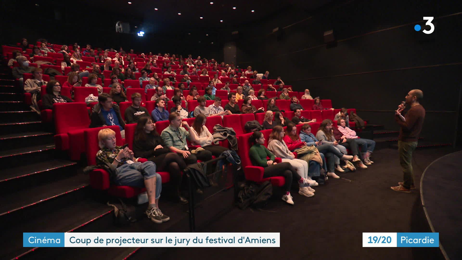 Le jury du 42e festival international du film d'Amiens