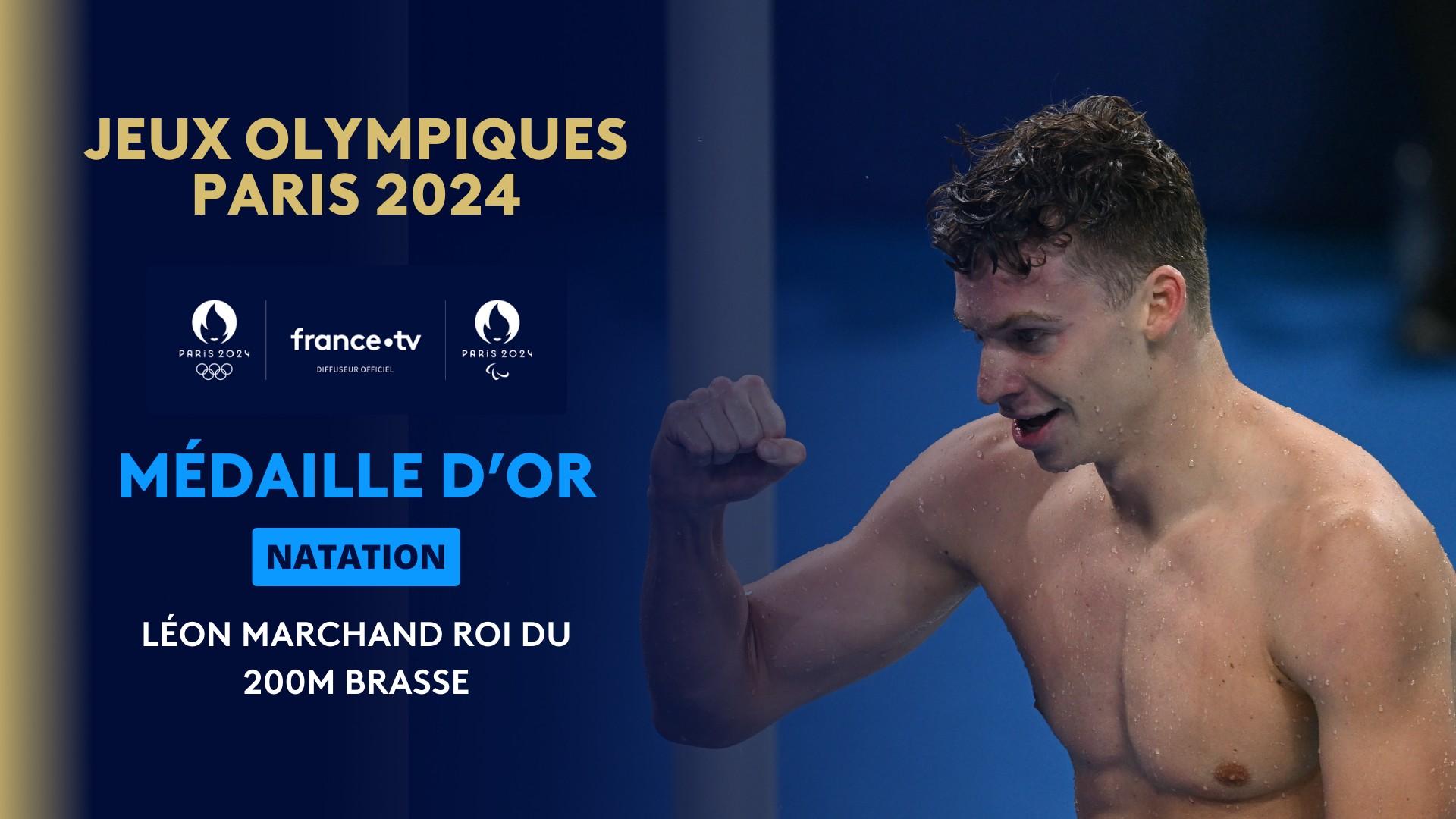 Léon Marchand a réussi son pari fou de remporter deux médailles d'or dans la même soirée. En démonstration sur le 200m brasse, le nageur français a signé un nouveau record olympique, empochant son troisième titre individuel dans ces Jeux de Paris. Historique !