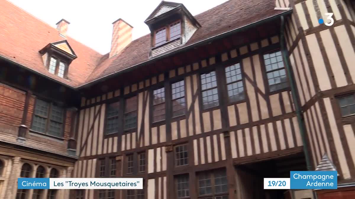 Tournage Trois Mousquetaires à Troyes