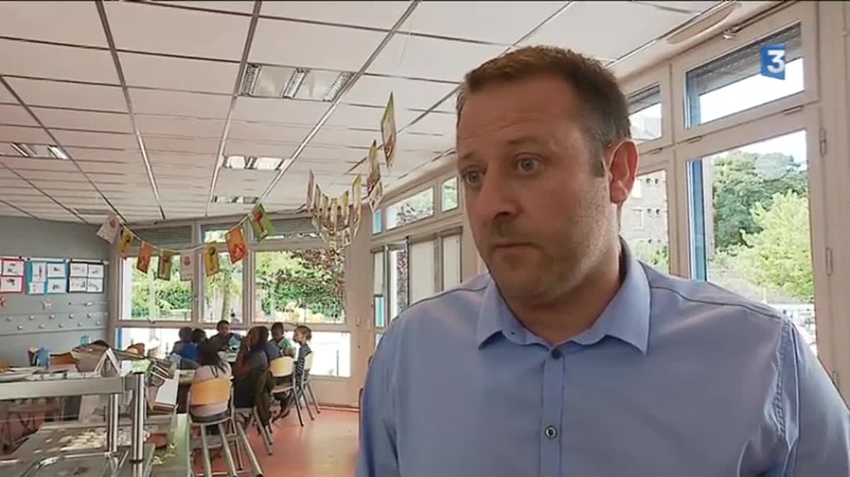 Petits changements à l'école du Colombier, à Rennes dans le but de réduire le gaspillage alimentaire.