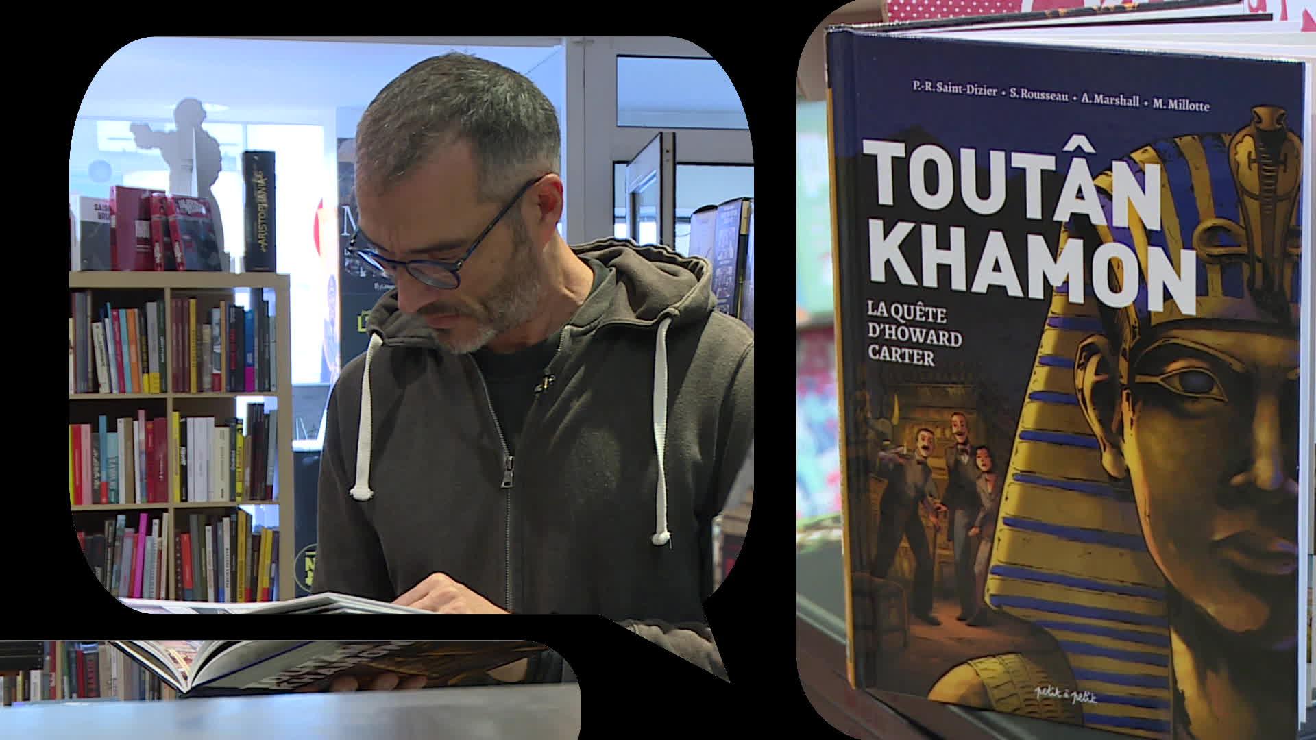 Toutânkhamon en docu-BD