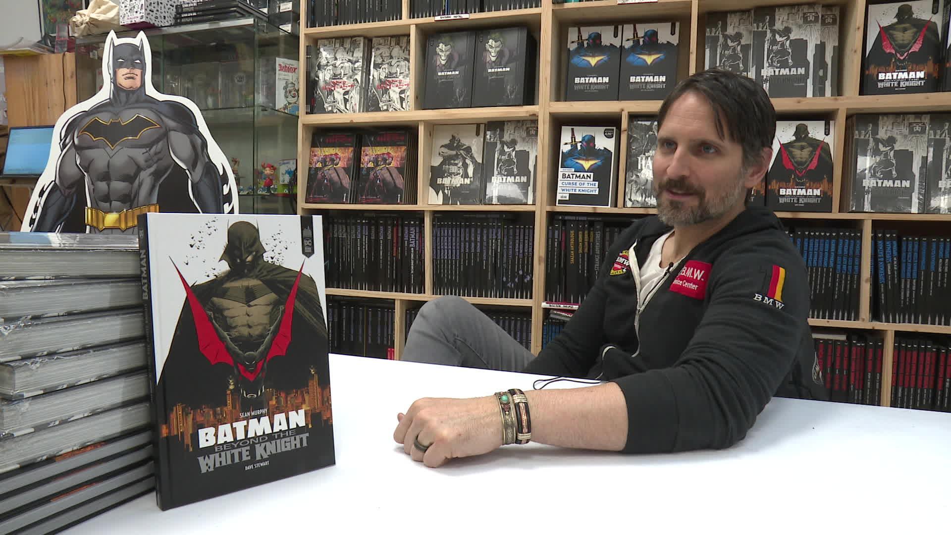 Sean Murphy, vedette des comics books et auteur d'un nouvel album de Batman en dédicace en France