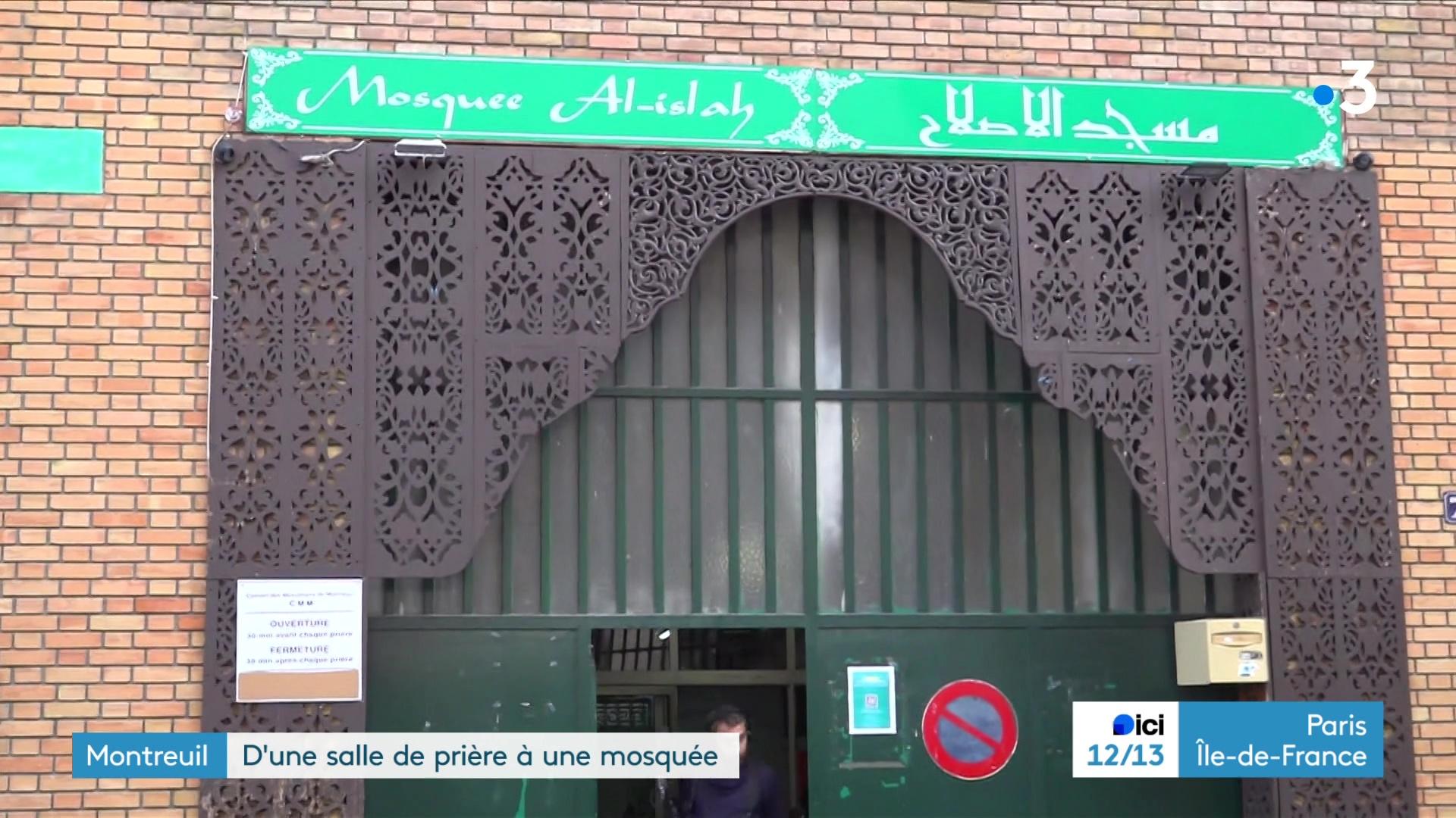 La mosquée Al Oumma à Montreuil