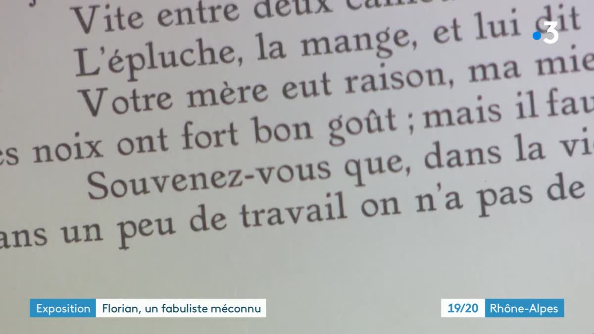 Florian, fabuliste oublié et petit-neveu de Voltaire, mis à l'honneur au Château de Ferney dans l'Ain